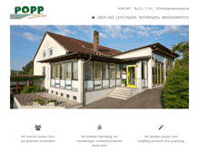 Tablet Screenshot of parkett-popp.de
